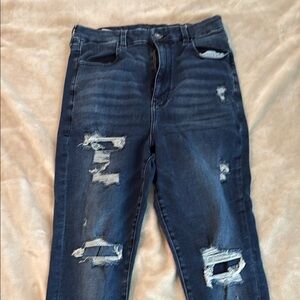American Eagle Outfitters Skinny Ankle Jeans Distressed